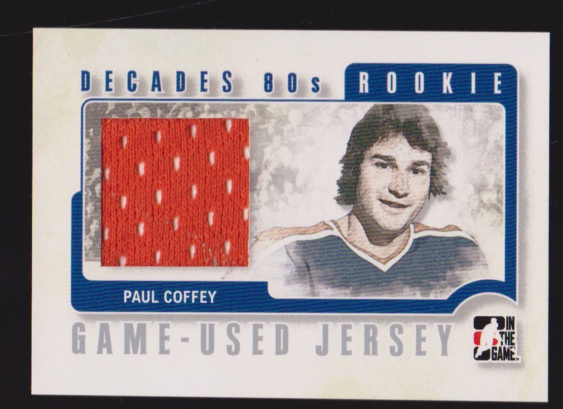 (image for) 2010-11 ITG Decades 1980s Rookie Jersey Silver #RJ02 Paul Coffey